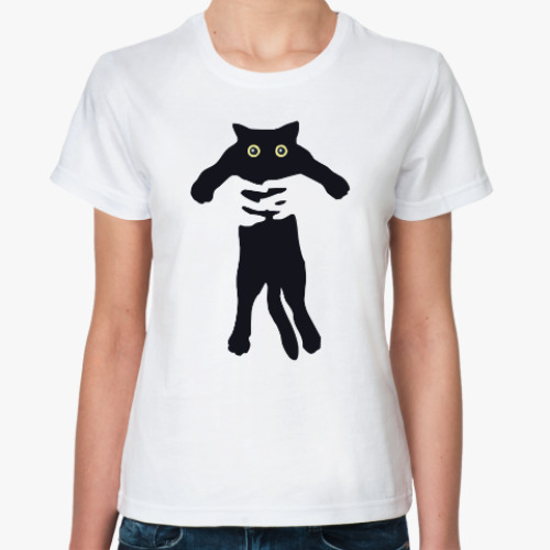 Классическая футболка Little Cat in Hands