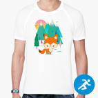 Мужская спортивная футболка