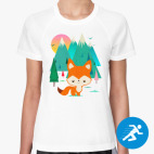 Женская спортивная футболка