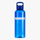 Прозрачная спортивная бутылка