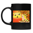 Кружка цветная UV-DTF