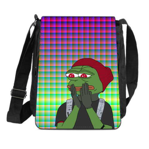 Сумка-планшет Hipster Pepe