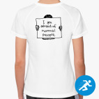 Женская спортивная футболка