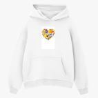 Толстовка худи оверсайз