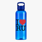 Прозрачная спортивная бутылка