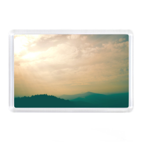 Магнит Небо горы