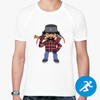 Мужская спортивная футболка