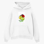 Толстовка худи оверсайз