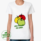 Женская футболка органик