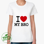 Женская футболка органик