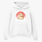 Толстовка худи оверсайз