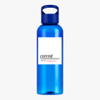 Прозрачная спортивная бутылка