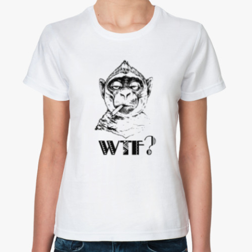 Классическая футболка WTF?