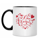 Кружка двухцветная