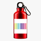 Металлическая бутылка 400 мл UV-DTF