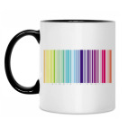 Кружка двухцветная