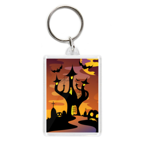 Брелок с принтом Замок