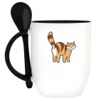 Кружка с ложкой