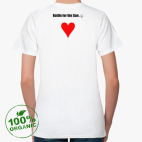 Женская футболка органик