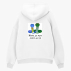 Толстовка худи оверсайз