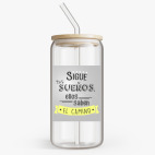 Банка с бамбуковой крышкой