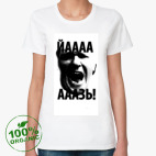 Женская футболка органик