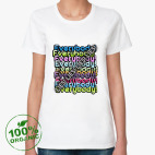 Женская футболка органик