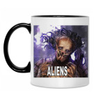 Кружка двухцветная