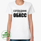 Женская футболка органик