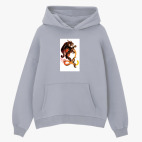 Толстовка худи оверсайз