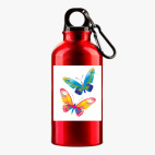 Металлическая бутылка 400 мл UV-DTF