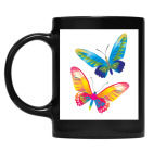 Кружка цветная UV-DTF