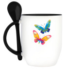 Кружка с ложкой