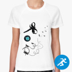 Женская спортивная футболка