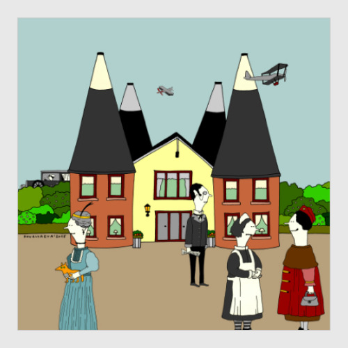 Постер с принтом Old brewery