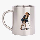 Кружка металлическая