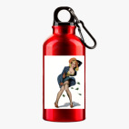 Металлическая бутылка 400 мл UV-DTF