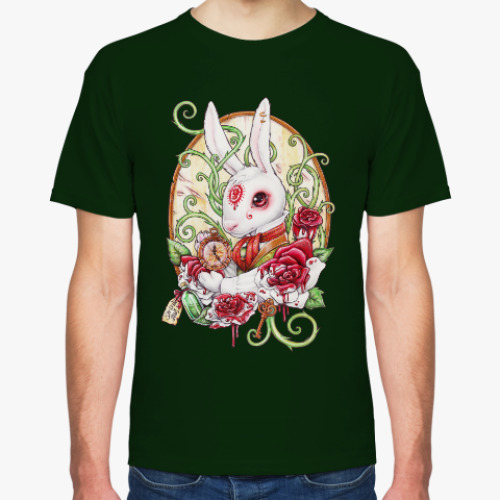 Футболка с принтом Алиса в Стране чудес