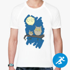 Мужская спортивная футболка