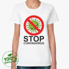 Женская футболка органик