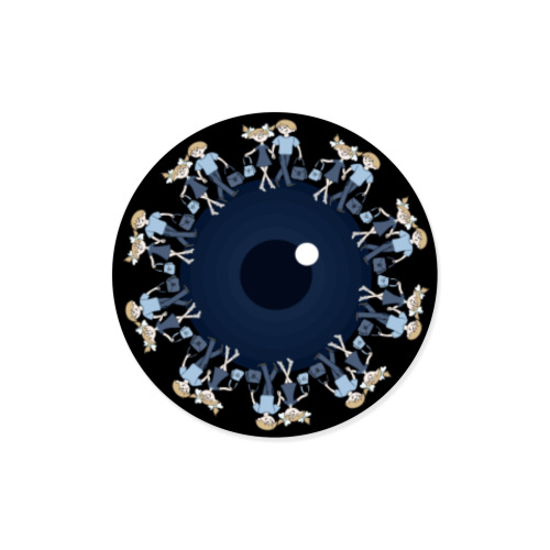 Виниловые наклейки с принтом Большой брат следит за тобой