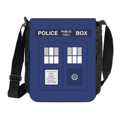 Сумка на плечо (мини-планшет) TARDIS