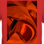 Абстрактный рисунок цифровая волна