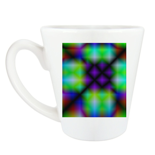 Чашка Латте Gradient background