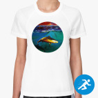 Женская спортивная футболка