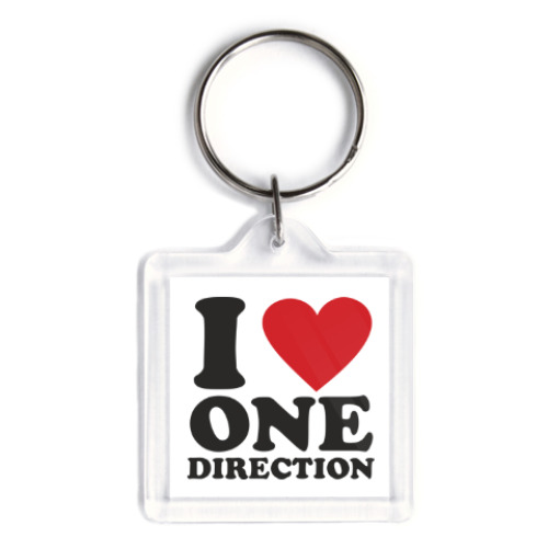 Брелок с принтом One direction