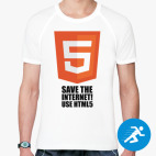 Мужская спортивная футболка