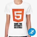 Женская спортивная футболка