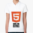 Женская рубашка поло