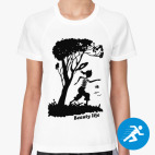 Женская спортивная футболка